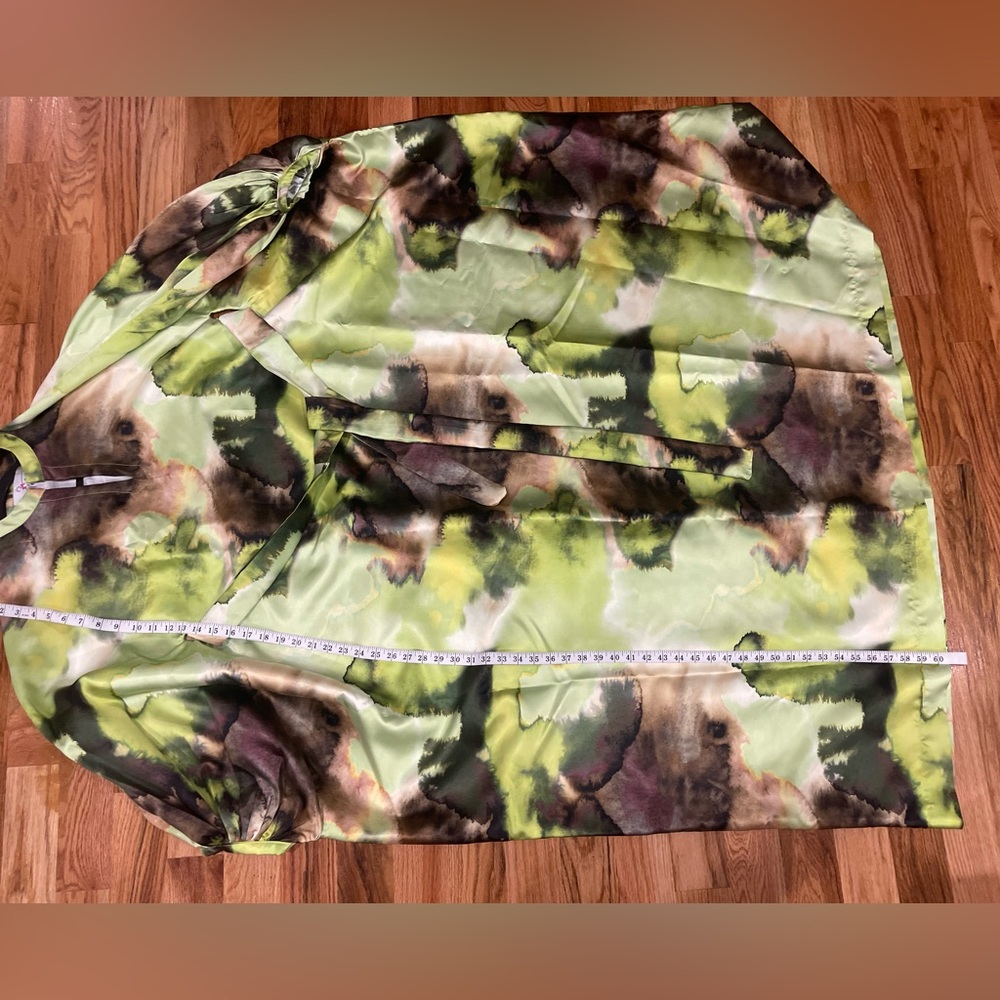 NEW belted kaftan dress One size fits most in purple - Picture 12 of 13